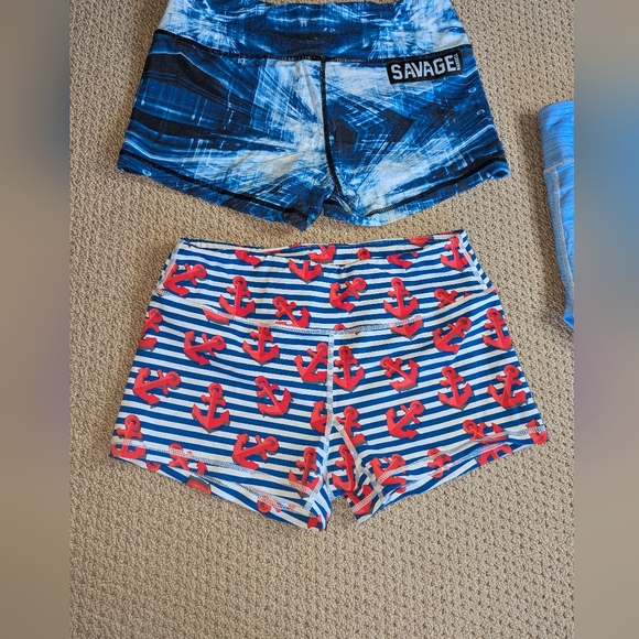 Savage Barbell Shorts Blue Bundle - Picture 6 of 7